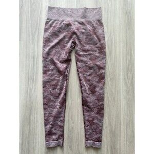 Gymshark Seamless Butt Scrunch Camo‎ Leggings size Large